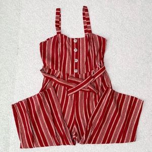 As U Wish Women Contemporary Jumpsuit Size Large